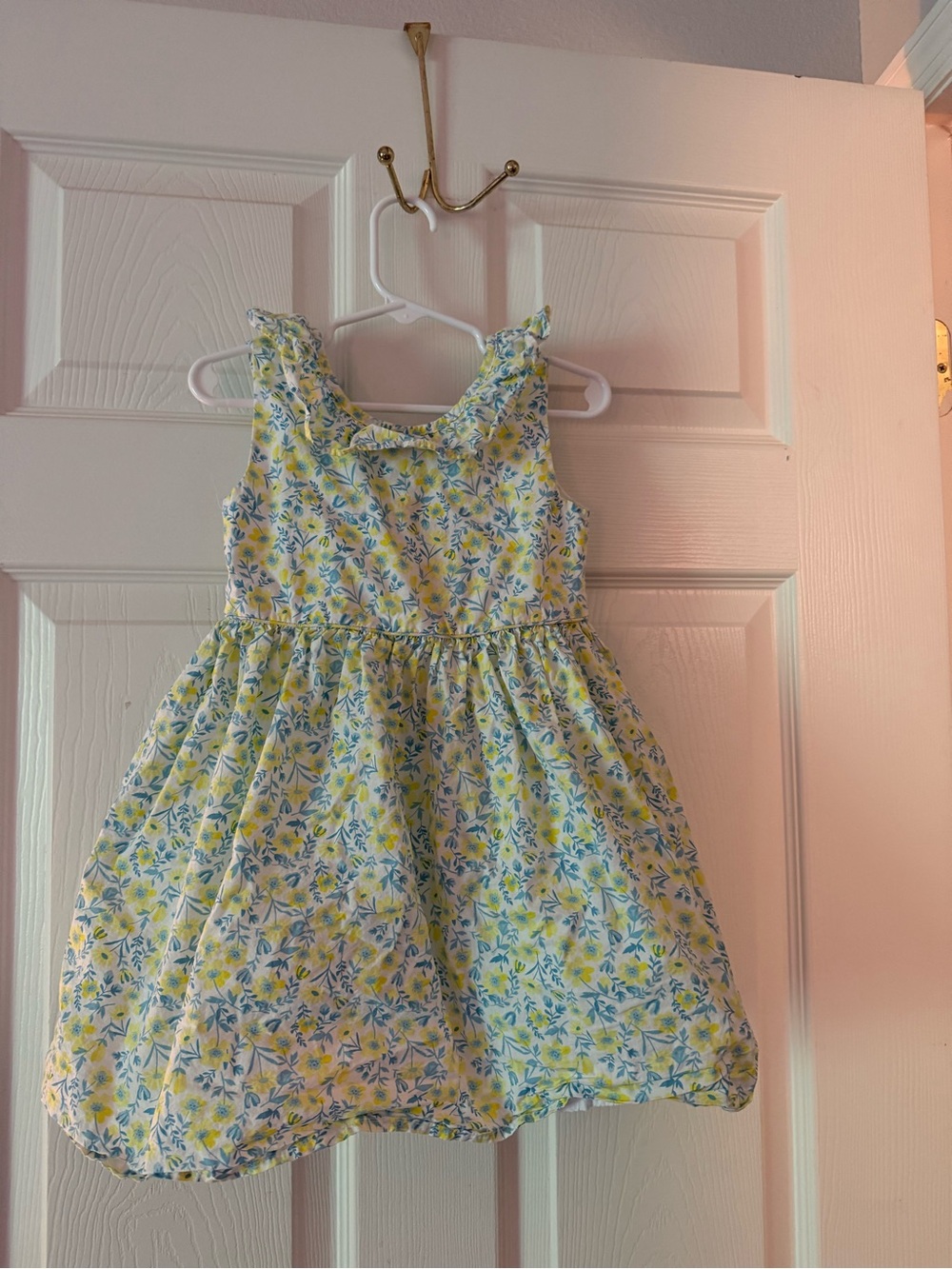 Tommy Bahama Yellow and Blue Floral Girls Sundress